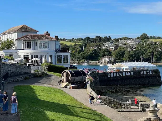 The Greenbank Hotel on Falmouth harbour