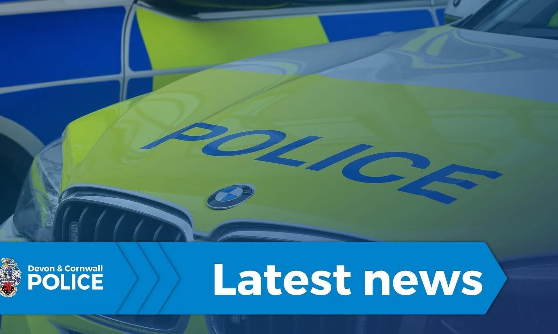 Devon and Cornwall Police branded police car image