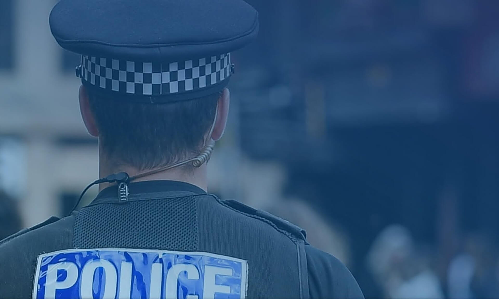 Devon and Cornwall Police officer, illustrating the force that seized the Truro stray dog