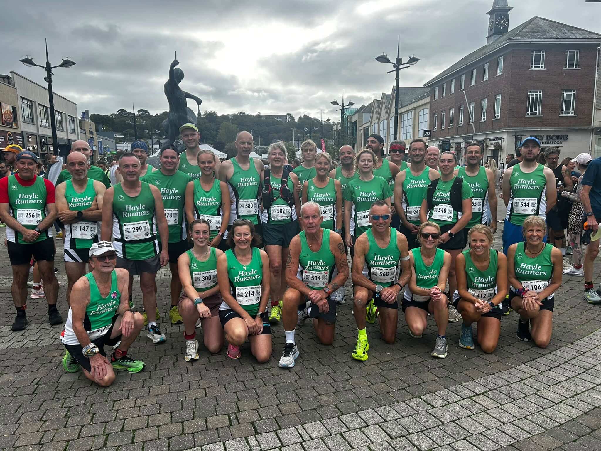 Hayle Runners at the Truro Half Marathon 2026
