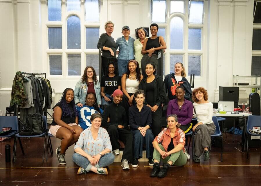 RSC First Encounters Julius Caesar rehearsal