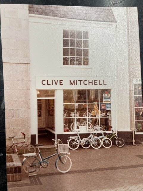 The Clive Mitchell Cycles shopfront, one of the two sites being brought together