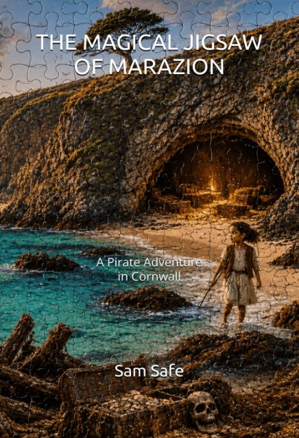 Front cover of The Magical Jigsaw of Marazion by Sam Safe