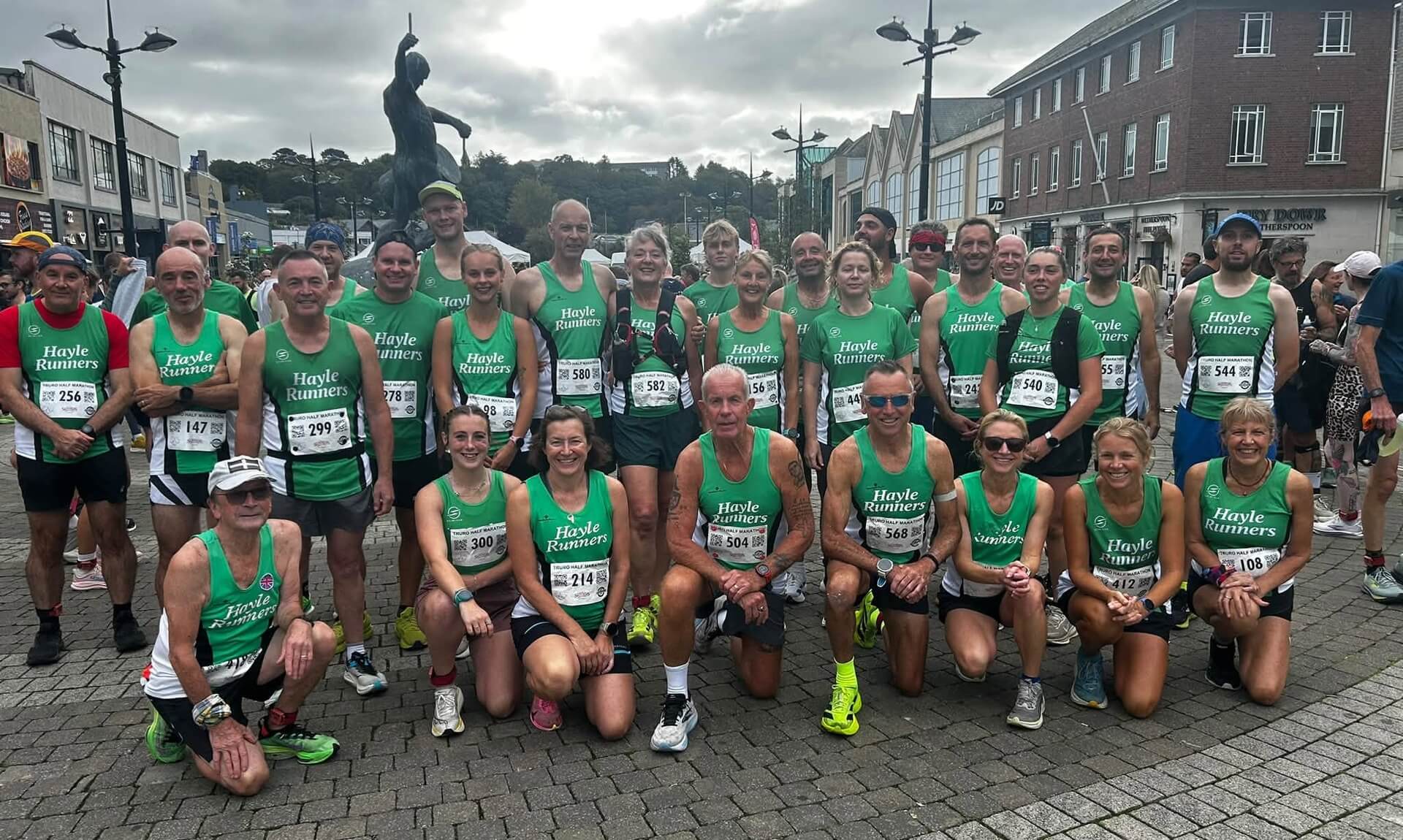 Hayle Runners at the Truro Half Marathon 2026