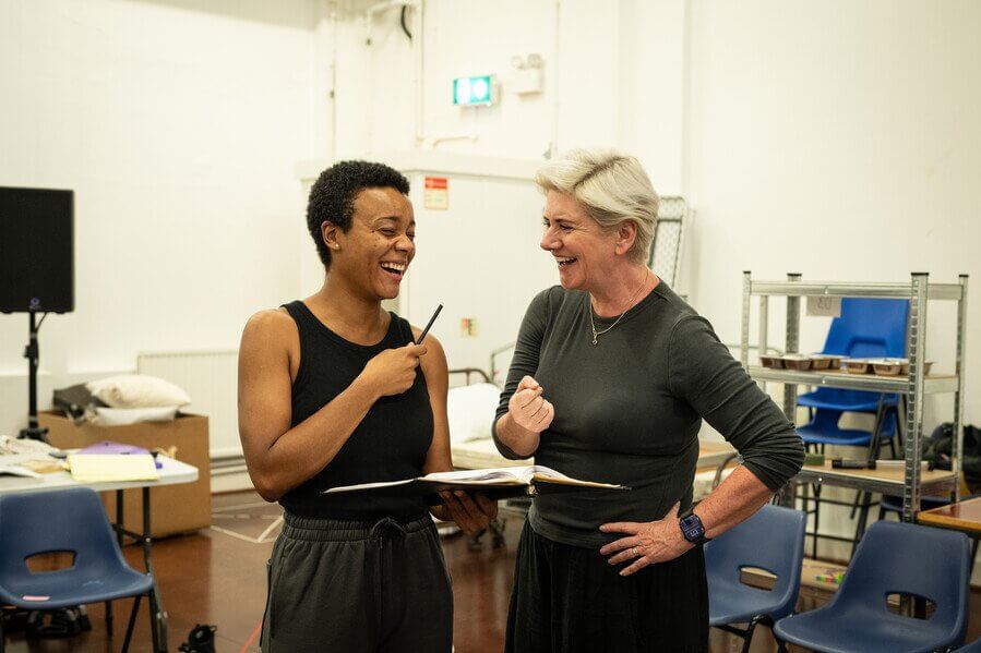 First Encounters: Julius Caesar rehearsal