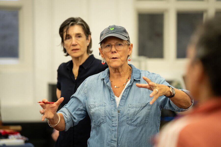 First Encounters: Julius Caesar rehearsal