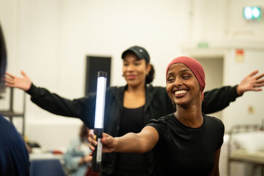 First Encounters: Julius Caesar rehearsal