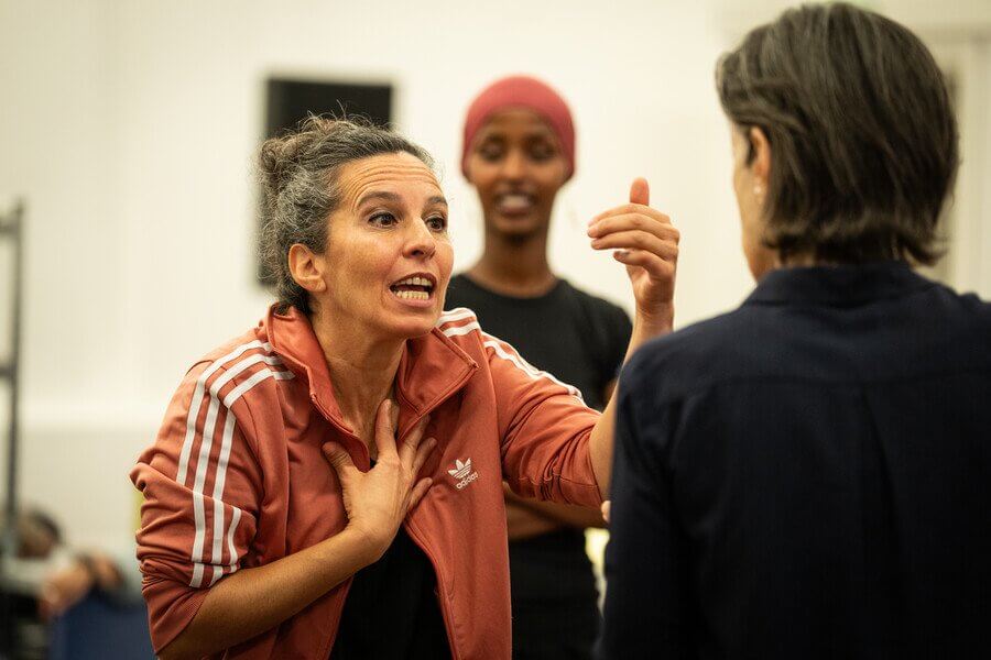 First Encounters: Julius Caesar rehearsal