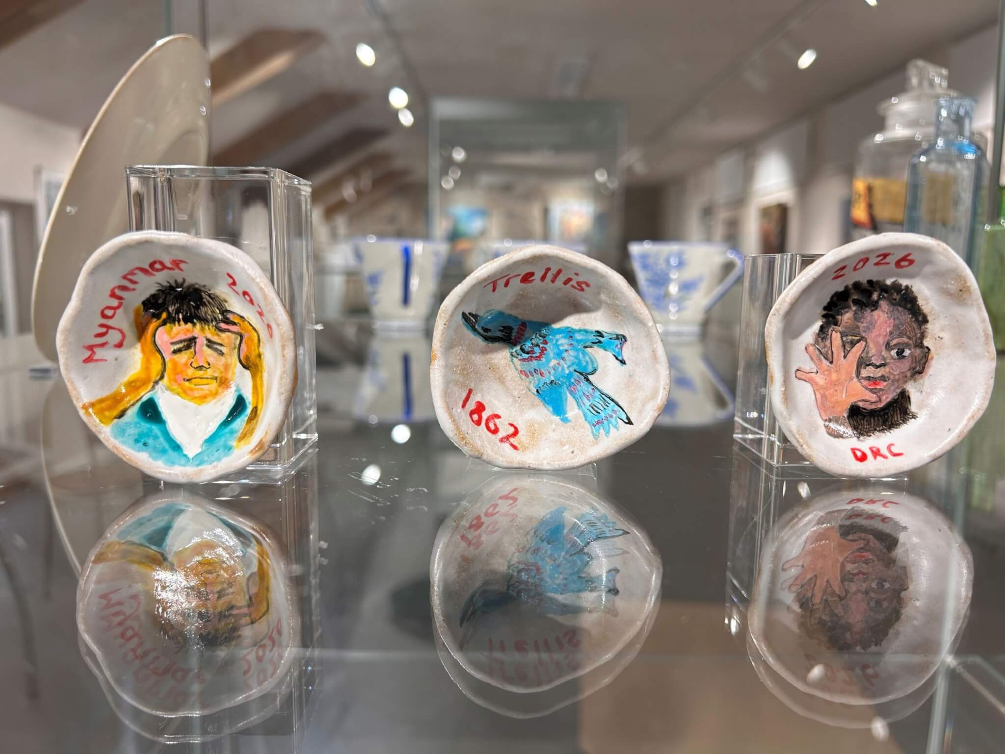 Painted ceramic dishes in Arsenic: What Price Beauty?