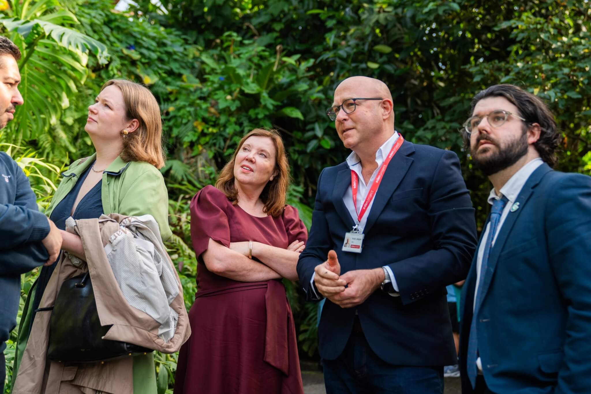 Visitors in the Rainforest Biome