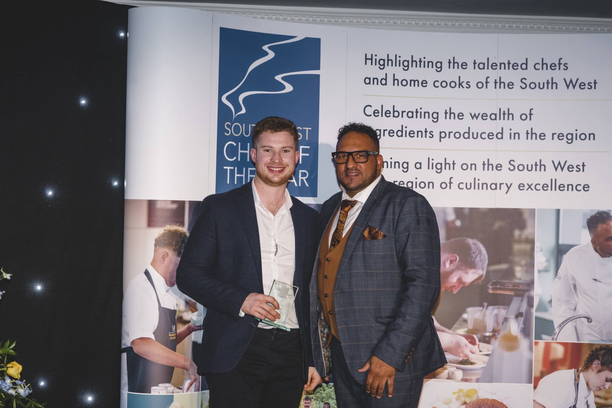 Harrison Holmes and Michael Caines