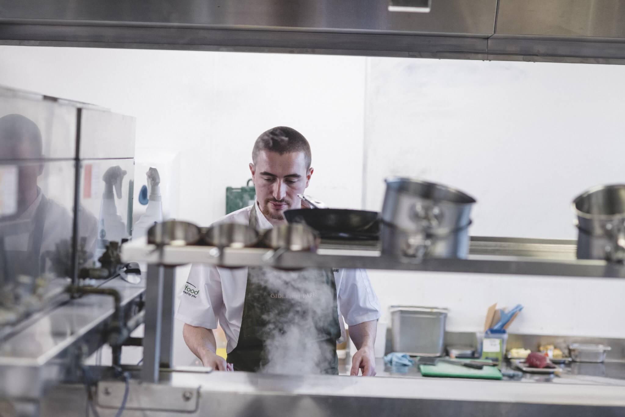 Jacob Ashburton-Dunning cooking
