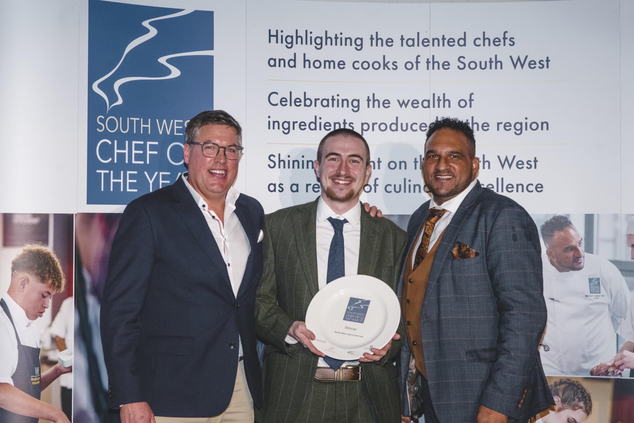 L-R Spencer Jones, Jacob Ashburton-Dunning and Michael Caines