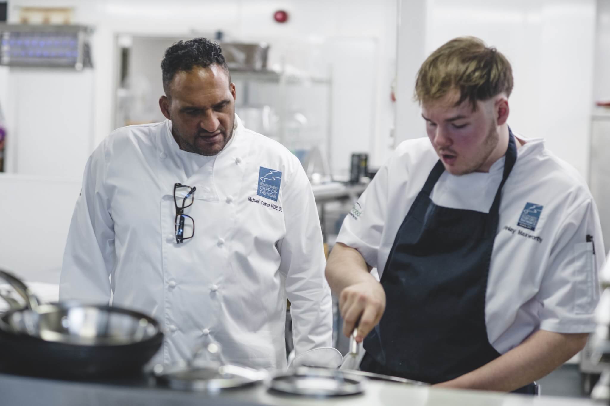 Michael Caines and Finlay Maxworthy