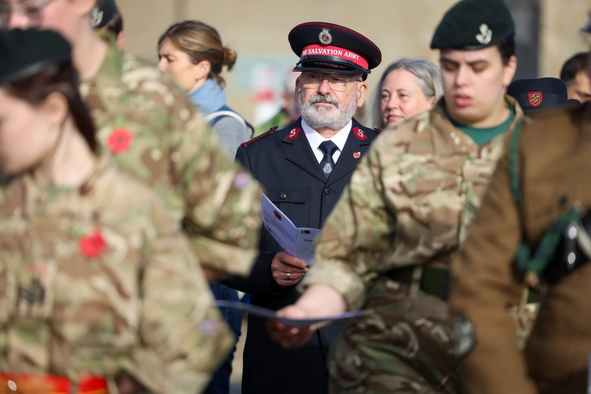 Remembrance Sunday Parade and Service in Penzance