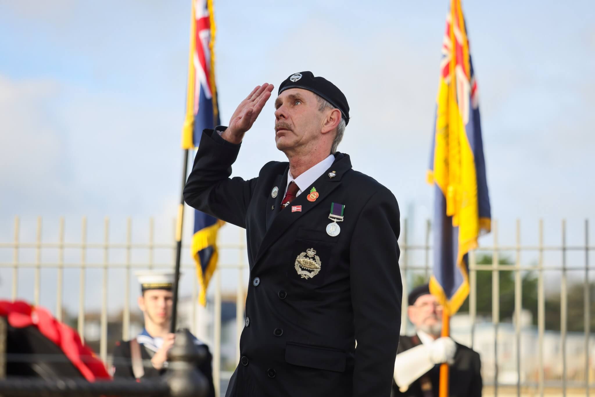 Remembrance Sunday Parade and Service in Penzance