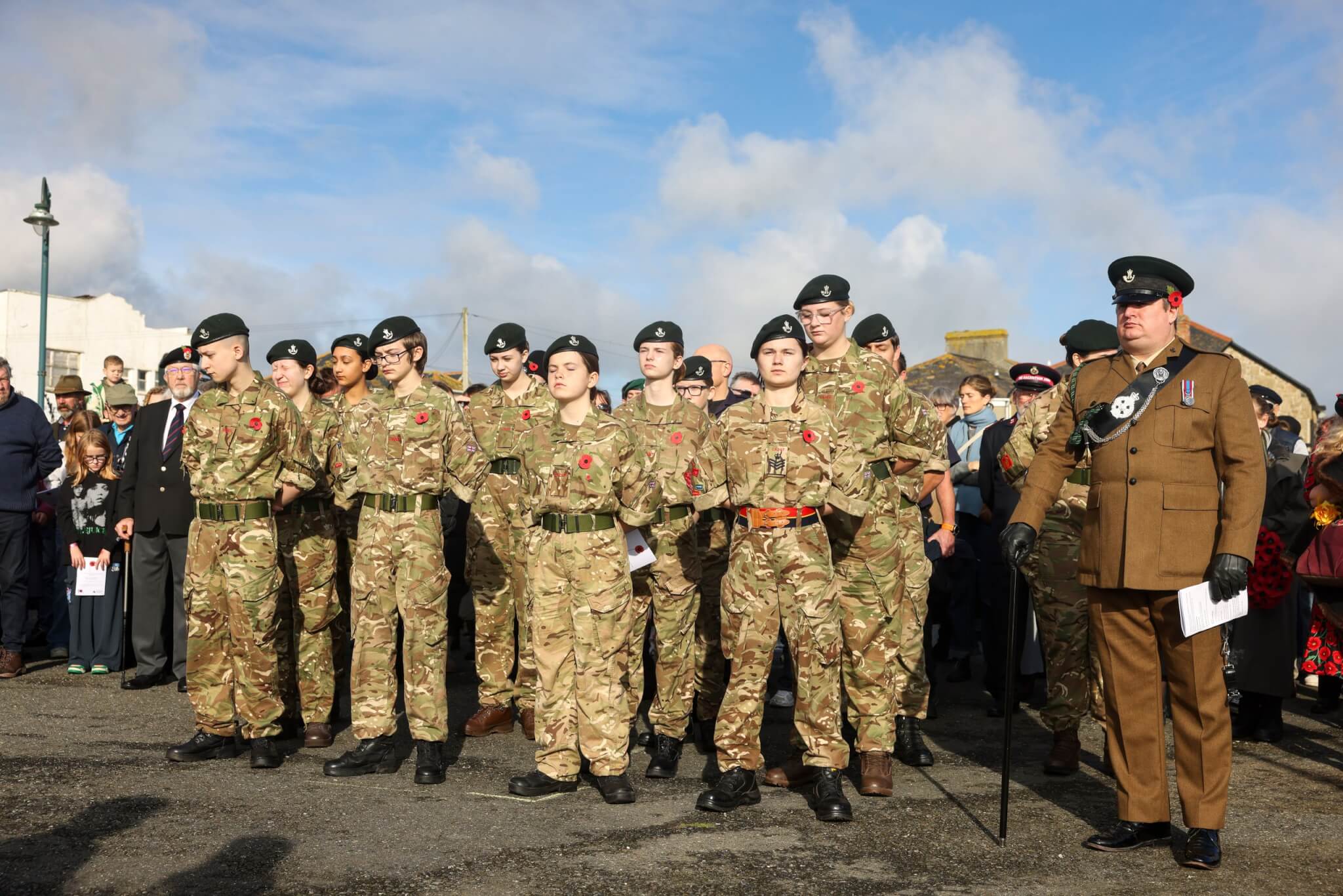 Remembrance Sunday Parade and Service in Penzance