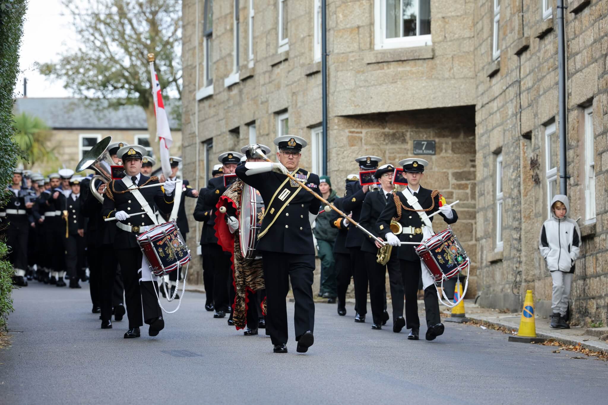 Trafalgar and Nelson Thanksgiving Parade in Madron