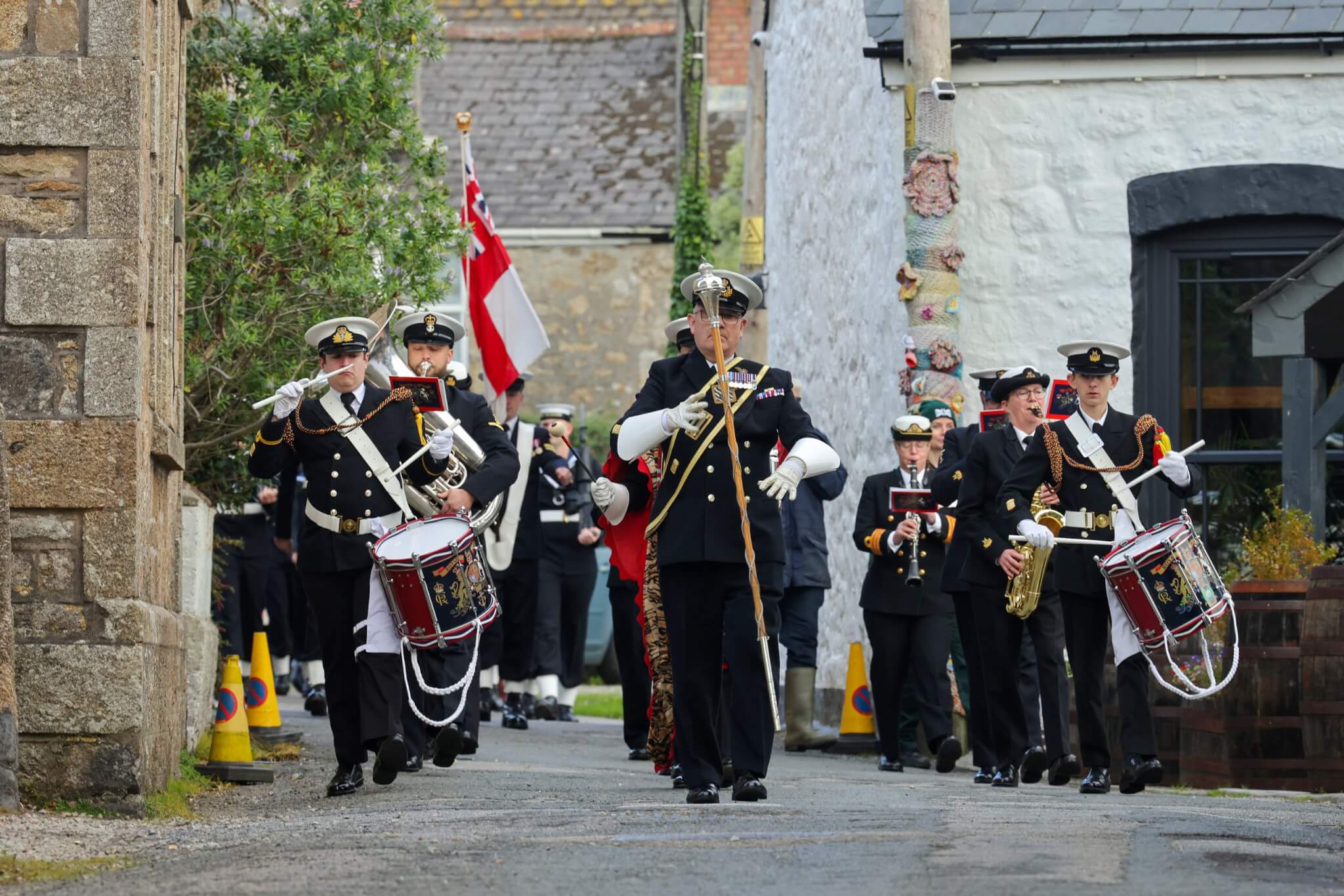 Trafalgar and Nelson Thanksgiving Parade in Madron