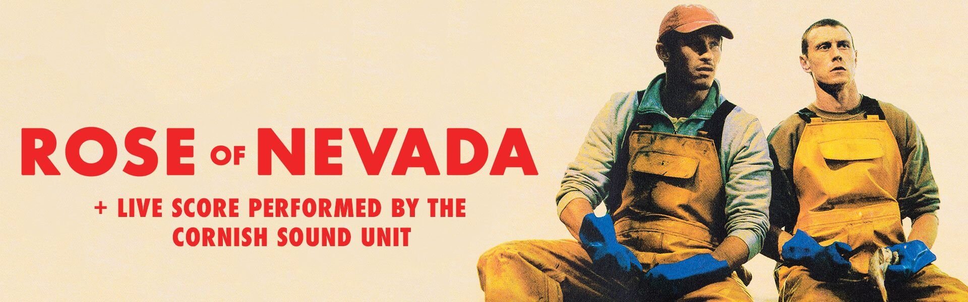 Rose of Nevada live score poster with George MacKay and Callum Turner