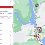 Map of the Barbican Hill road closure and diversion route in East Looe