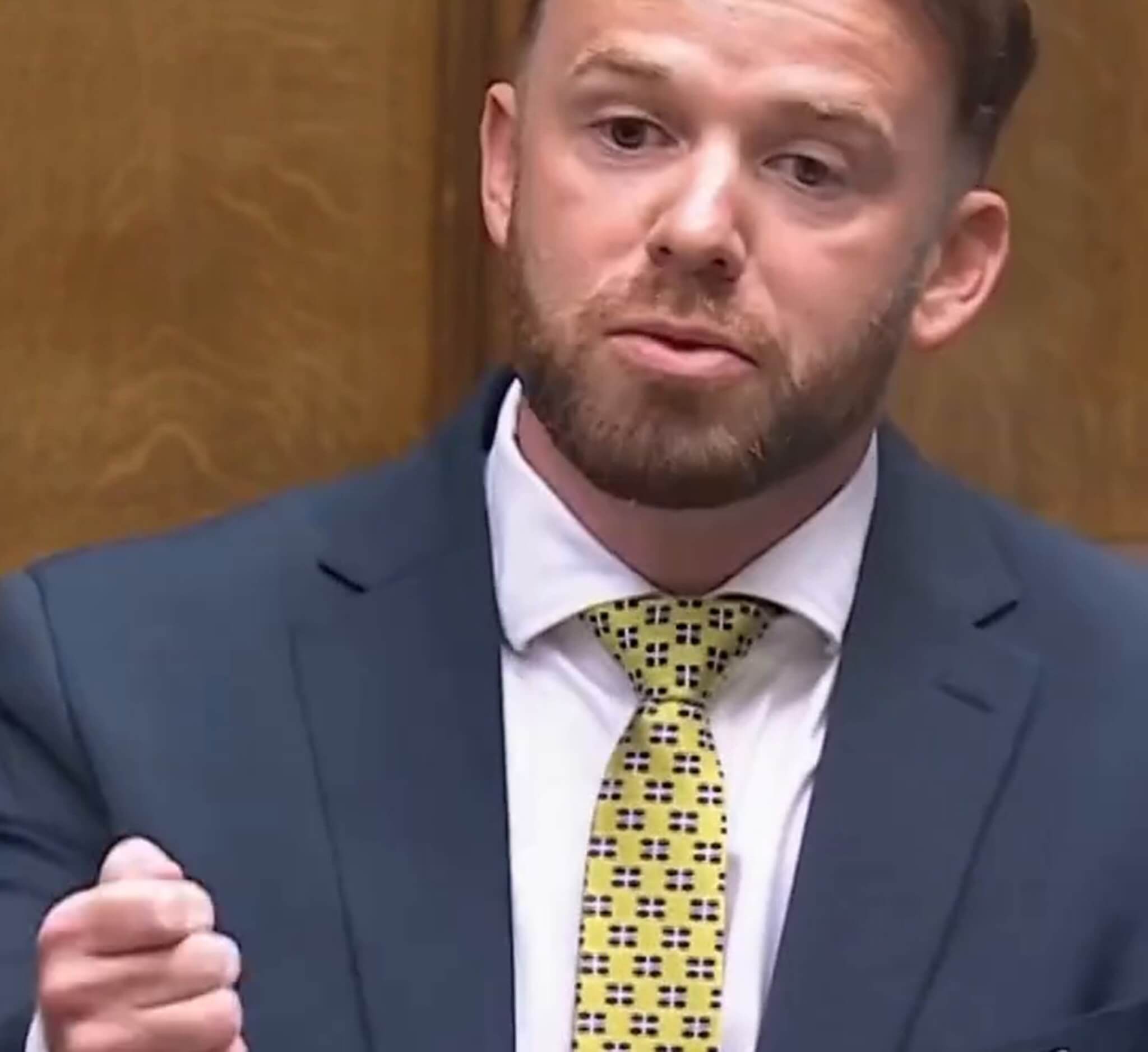 Ben Maguire MP speaking in the House of Commons