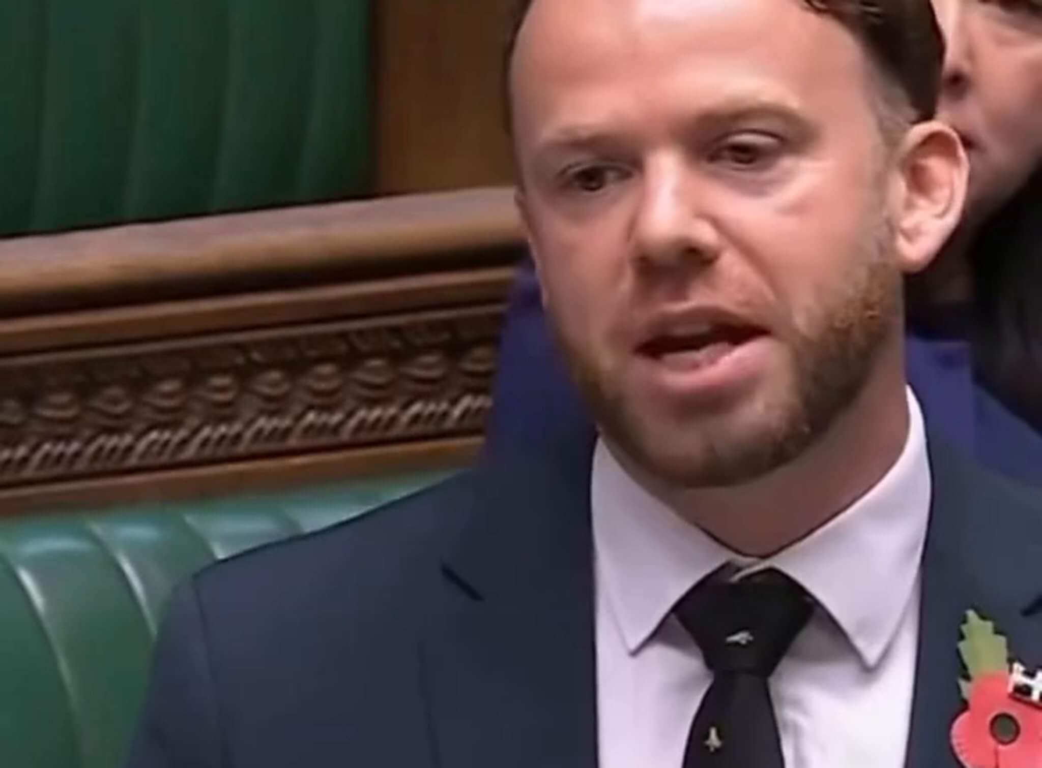 Ben Maguire speaking in the House of Commons
