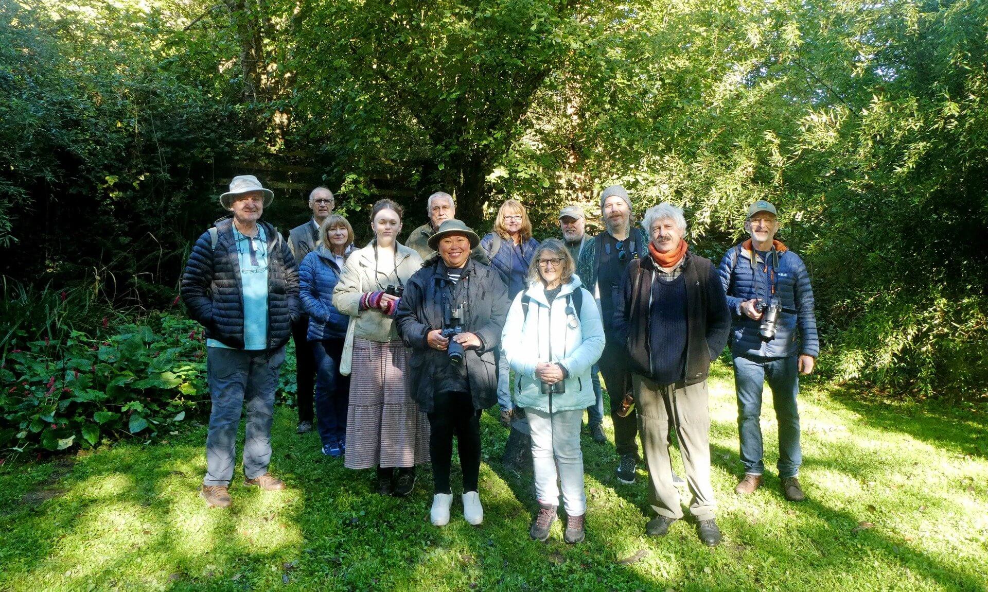 Birdwatching and Nature Wander group at Boscawen Park, Truro