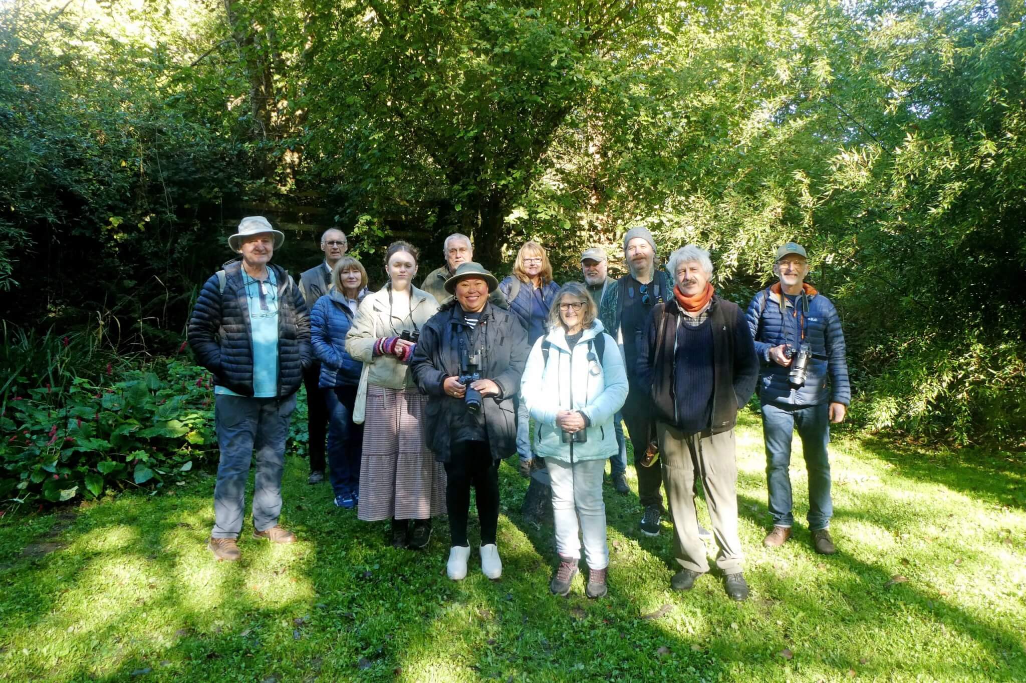 Birdwatching and Nature Wander group at Boscawen Park, Truro