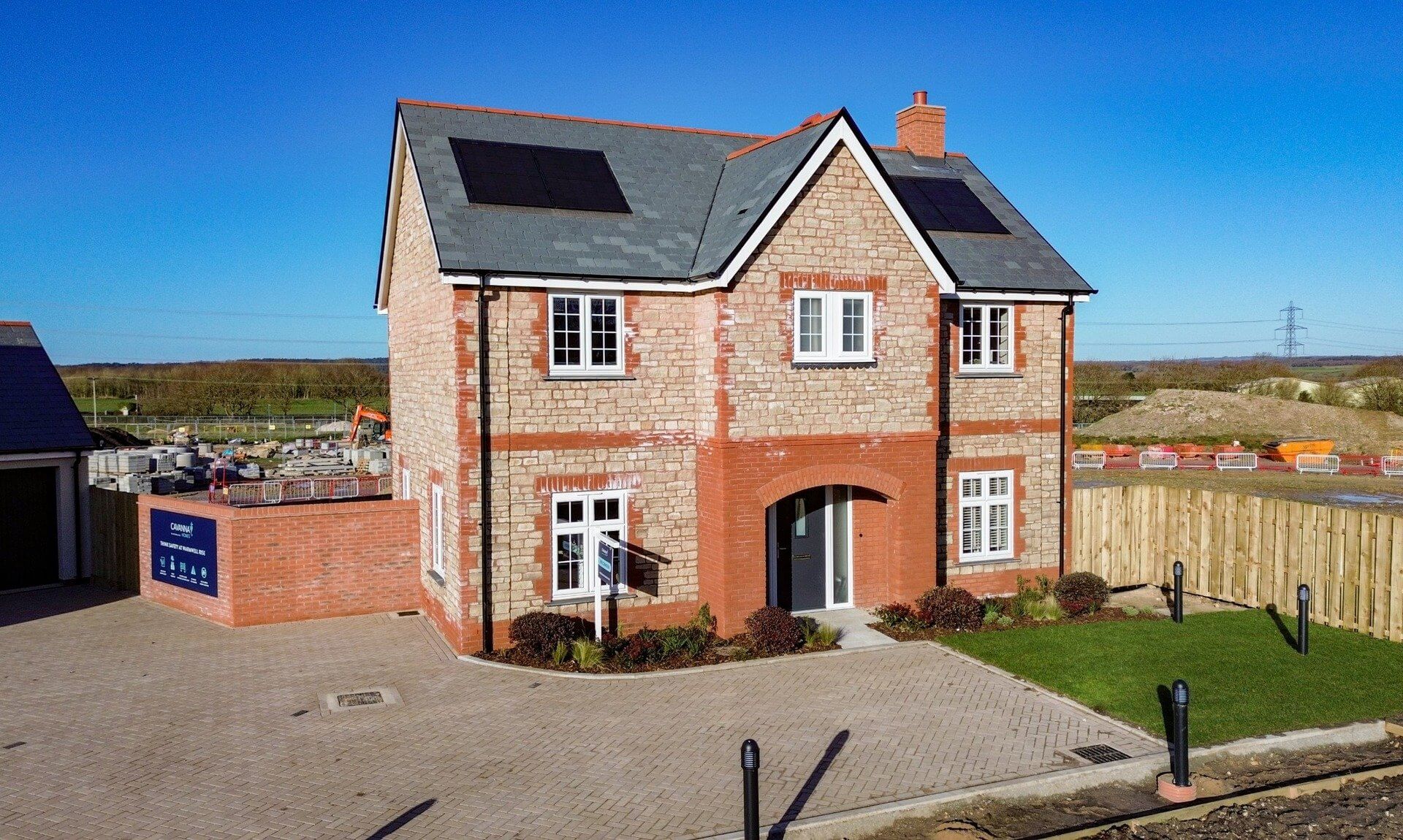 New-build detached show home by Cavanna Homes