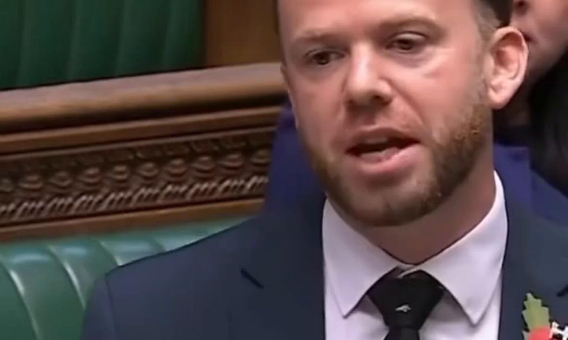 Ben Maguire speaking in the House of Commons