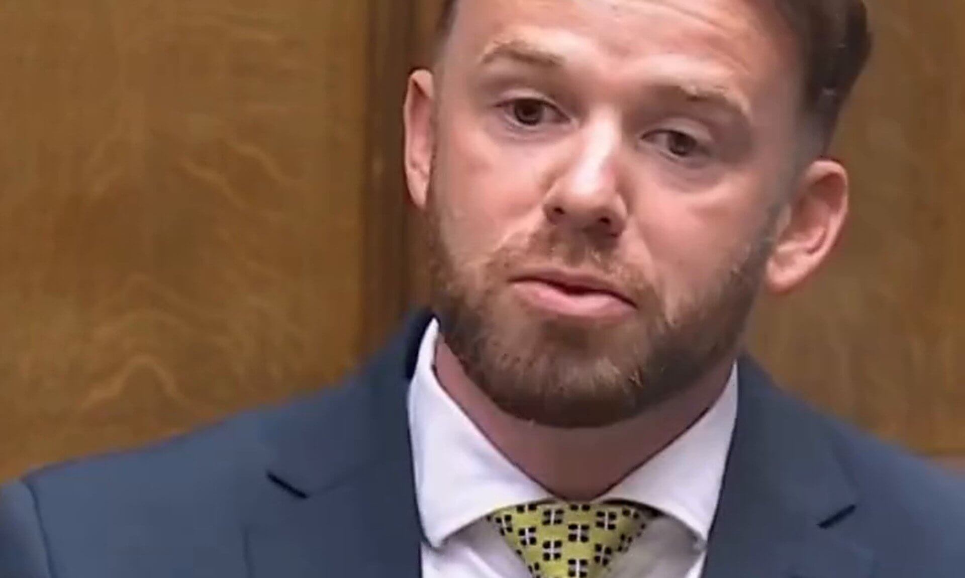 Ben Maguire MP speaking in the House of Commons