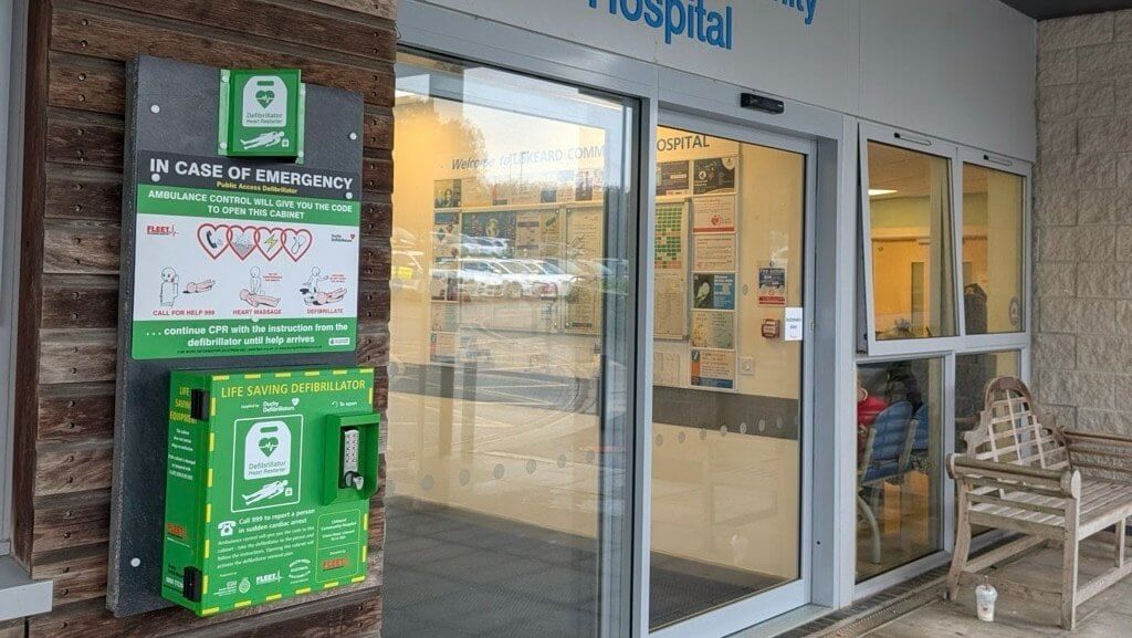 Defibrillators now at the door of Cornwall's community hospitals ...