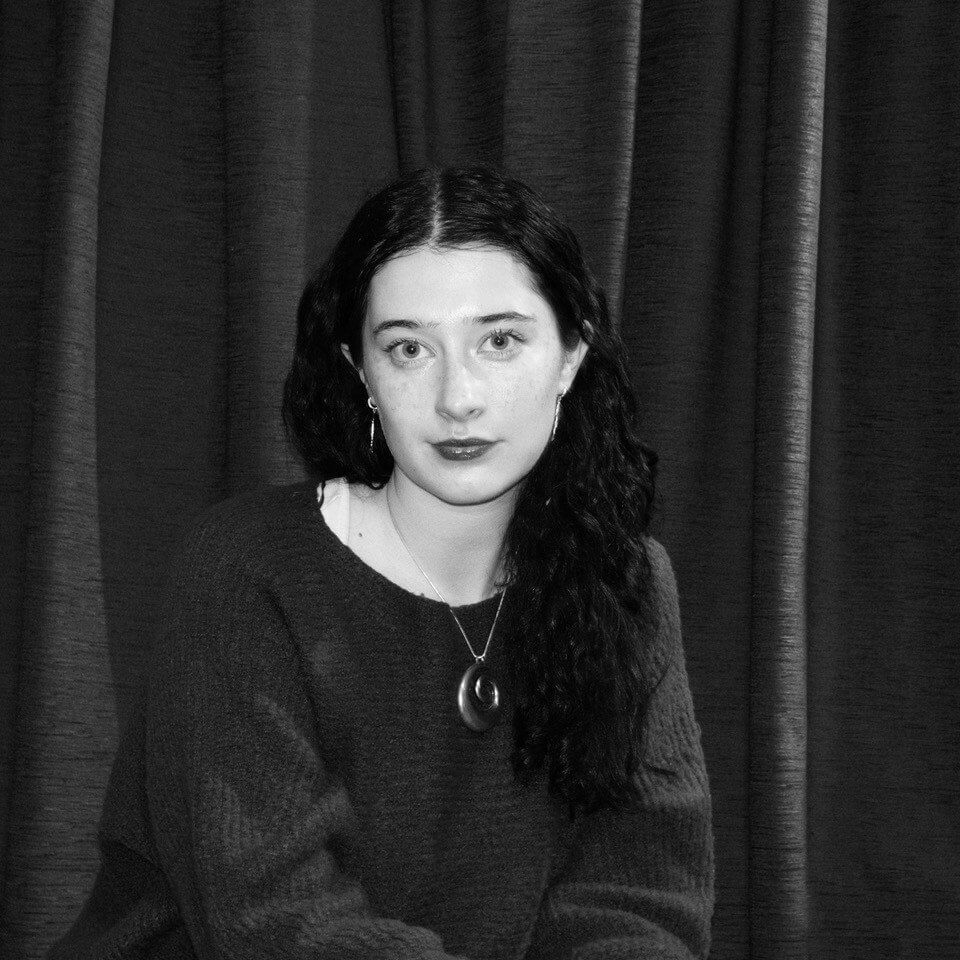 Poet Olive Mills, winner of the Matthew Lanyon Poetry Prize