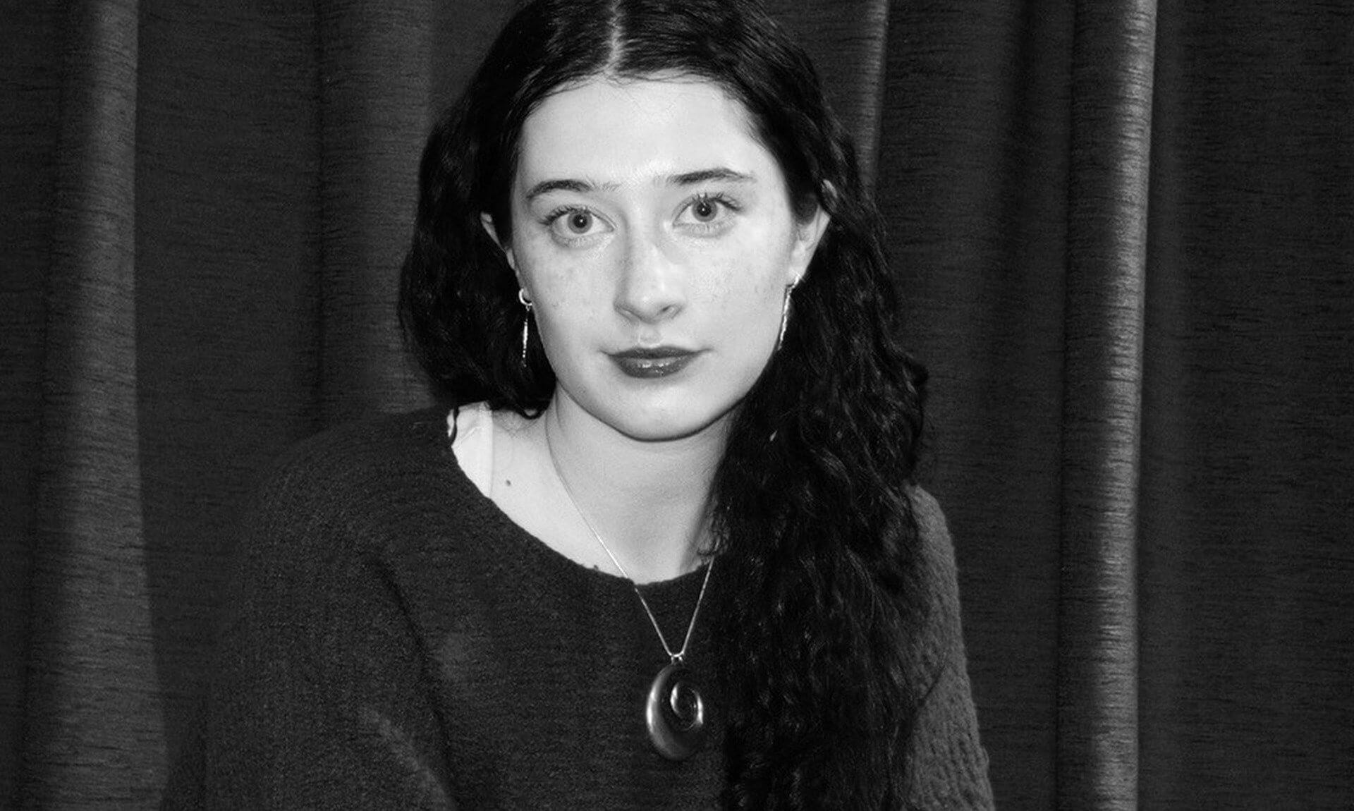 Poet Olive Mills, winner of the Matthew Lanyon Poetry Prize