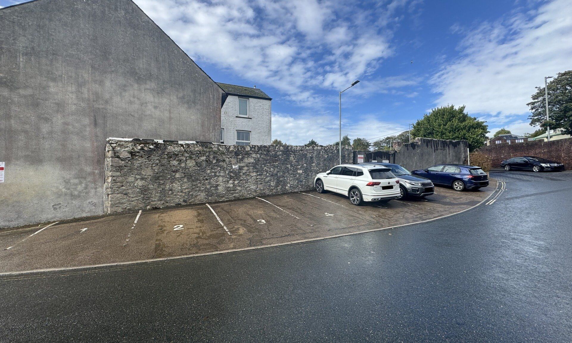 Nine car parking spaces on Grants Walk, St Austell