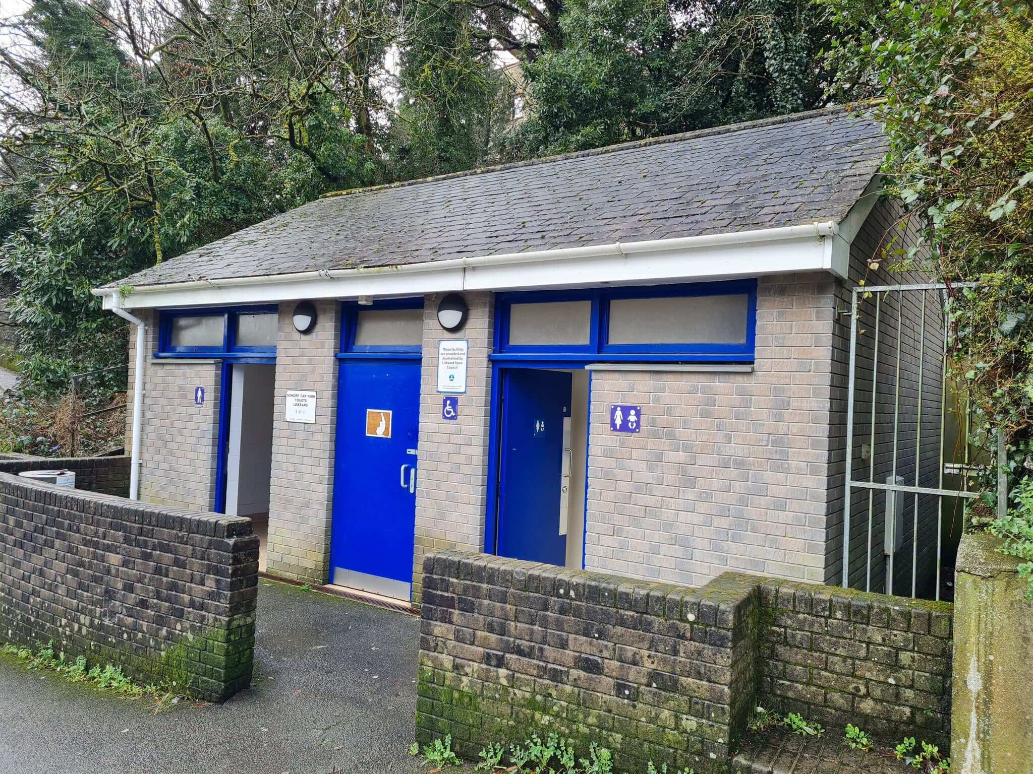Sungirt Car Park public toilets in Liskeard