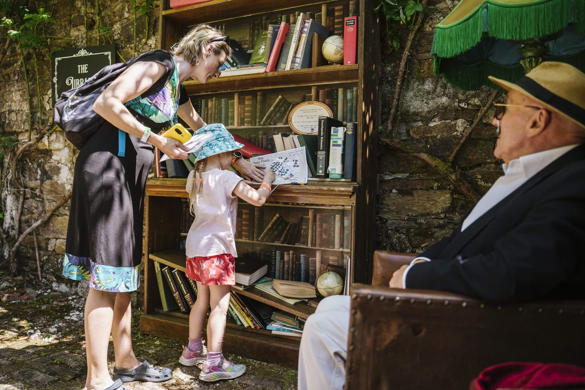 Storytelling for children at The Great Estate
