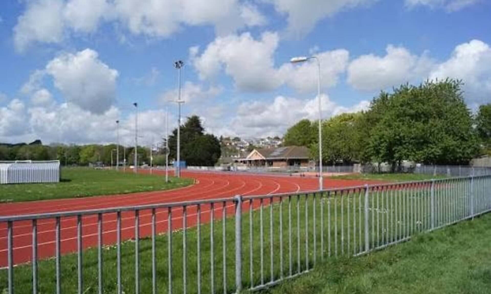 Par Track athletics track and clubhouse in Par, Cornwall